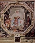 Domenico di Pace Beccafumi The beheading of Spurius Cassius